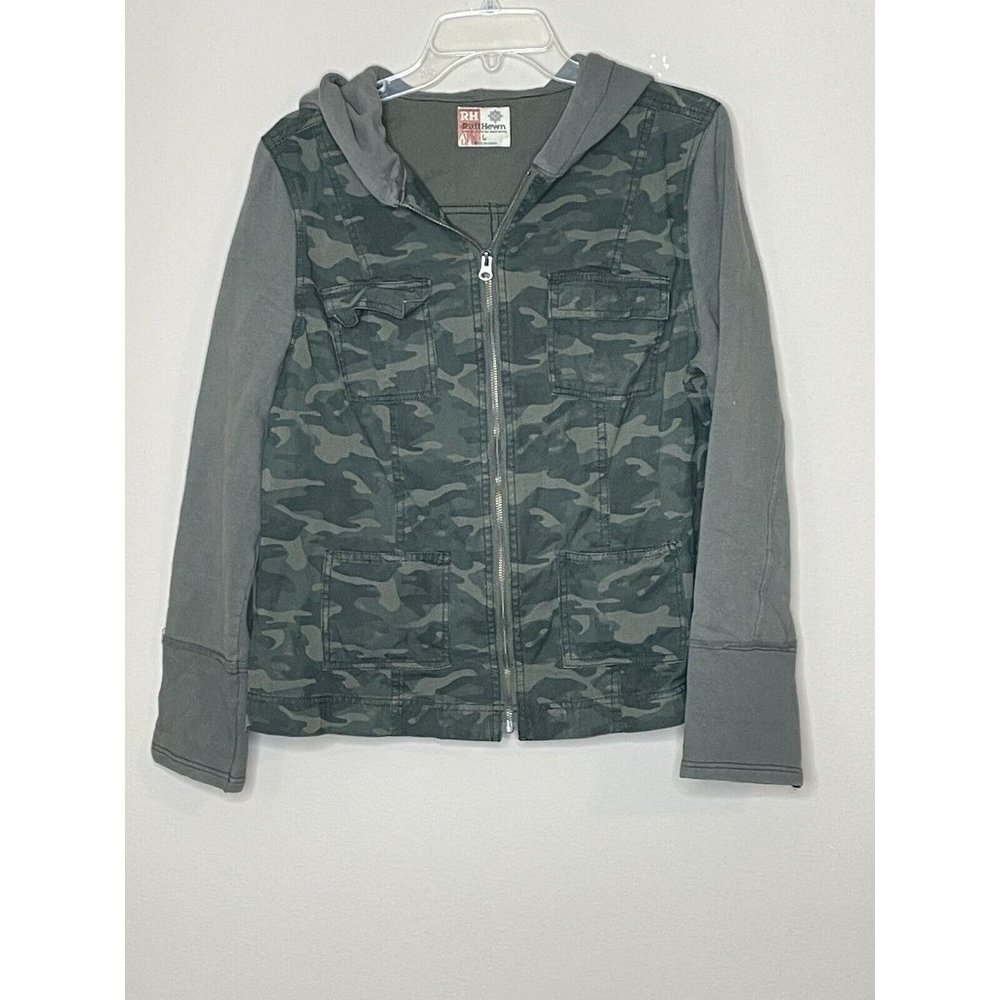 Ruff Hewn women’s jacket hooded army size L